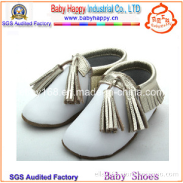 Cheap Cute Leopard Leather Baby Shoes